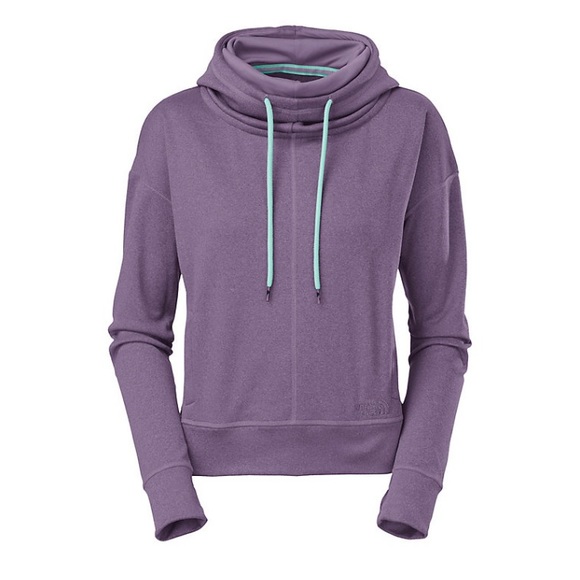 The North Face Tops - 💜 NWOT The North Face Cowl Neck Pullover Hoodie Women's Size M 💜